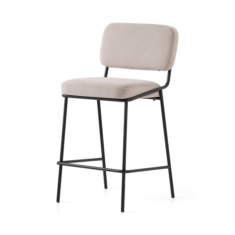 media image for sixty black metal counter stool by connubia cb2139000015slb00000000 29 256