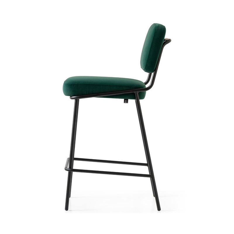 media image for sixty black metal counter stool by connubia cb2139000015slb00000000 19 269