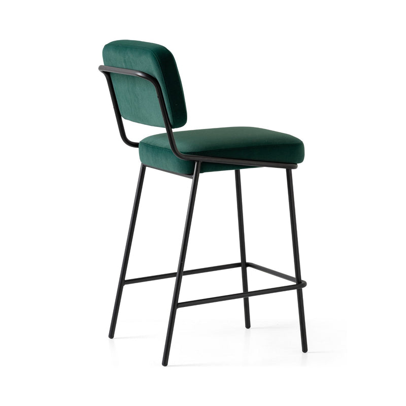 media image for sixty black metal counter stool by connubia cb2139000015slb00000000 20 242