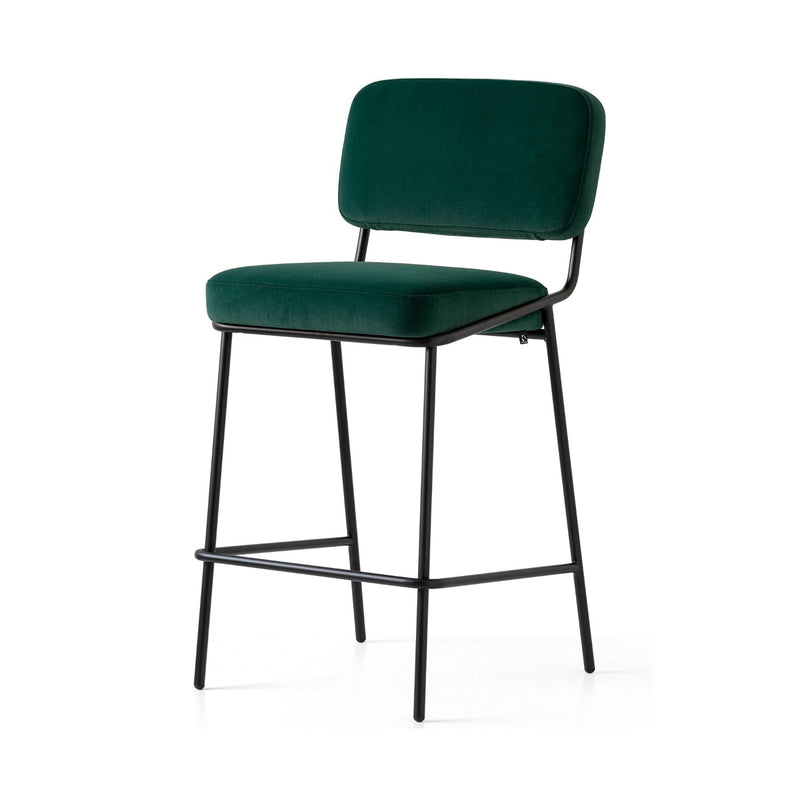 media image for sixty black metal counter stool by connubia cb2139000015slb00000000 17 267