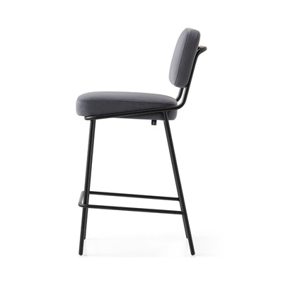 product image for sixty black metal counter stool by connubia cb2139000015slb00000000 23 38