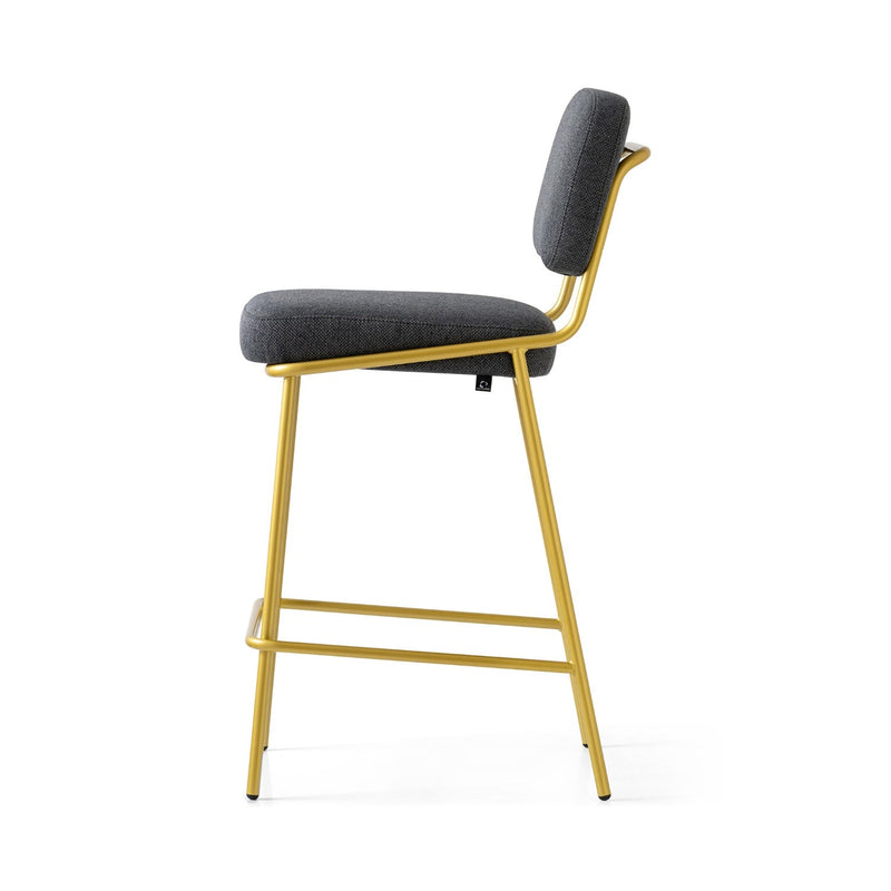 media image for sixty painted brass metal counter stool by connubia cb213900033lslb00000000 3 226