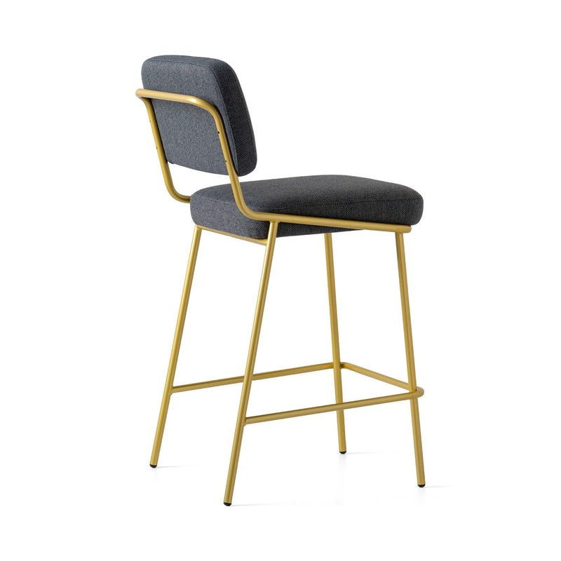 media image for sixty painted brass metal counter stool by connubia cb213900033lslb00000000 4 255