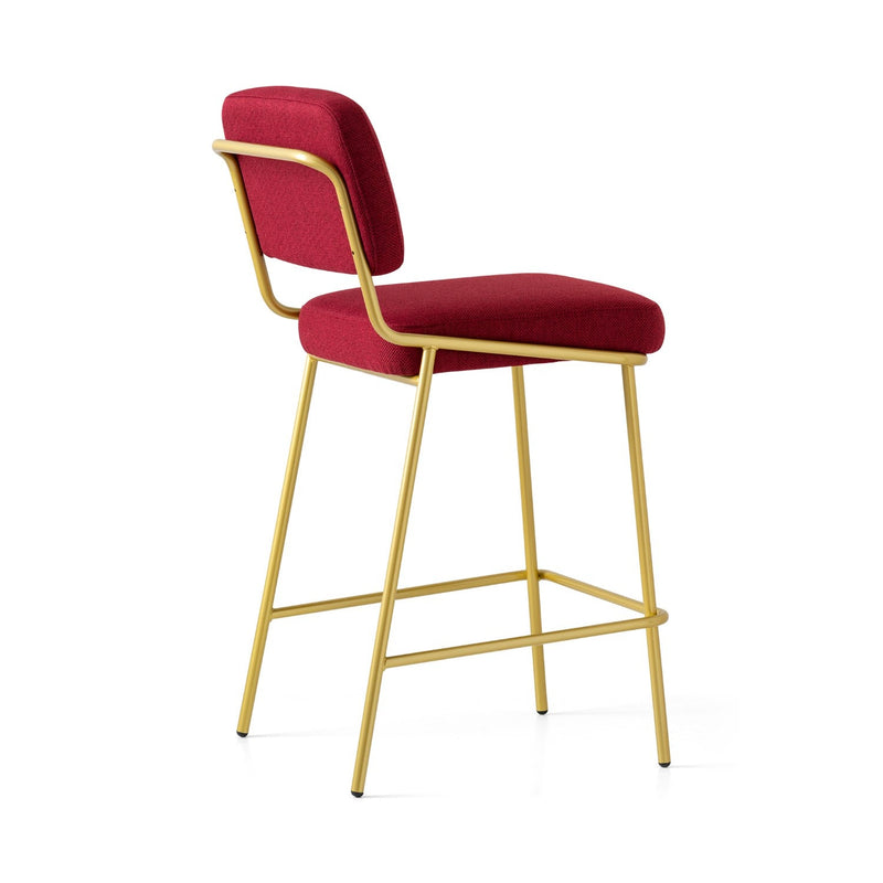 media image for sixty painted brass metal counter stool by connubia cb213900033lslb00000000 8 261