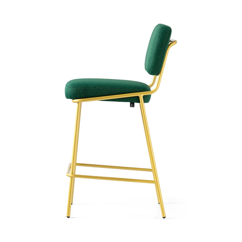 media image for sixty painted brass metal counter stool by connubia cb213900033lslb00000000 15 221