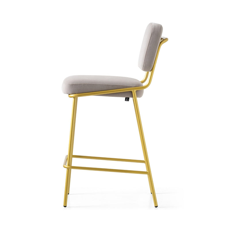 media image for sixty painted brass metal counter stool by connubia cb213900033lslb00000000 31 266