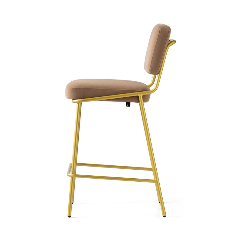 media image for sixty painted brass metal counter stool by connubia cb213900033lslb00000000 11 287