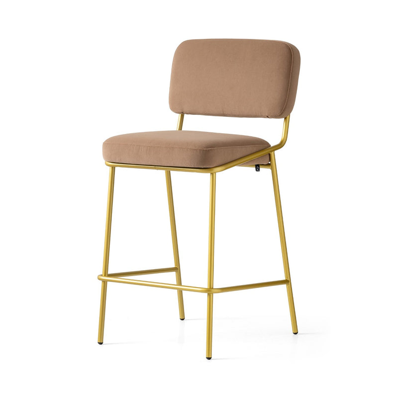media image for sixty painted brass metal counter stool by connubia cb213900033lslb00000000 9 252