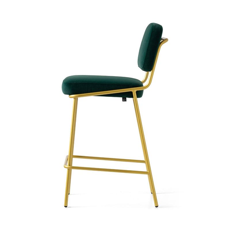 media image for sixty painted brass metal counter stool by connubia cb213900033lslb00000000 19 254