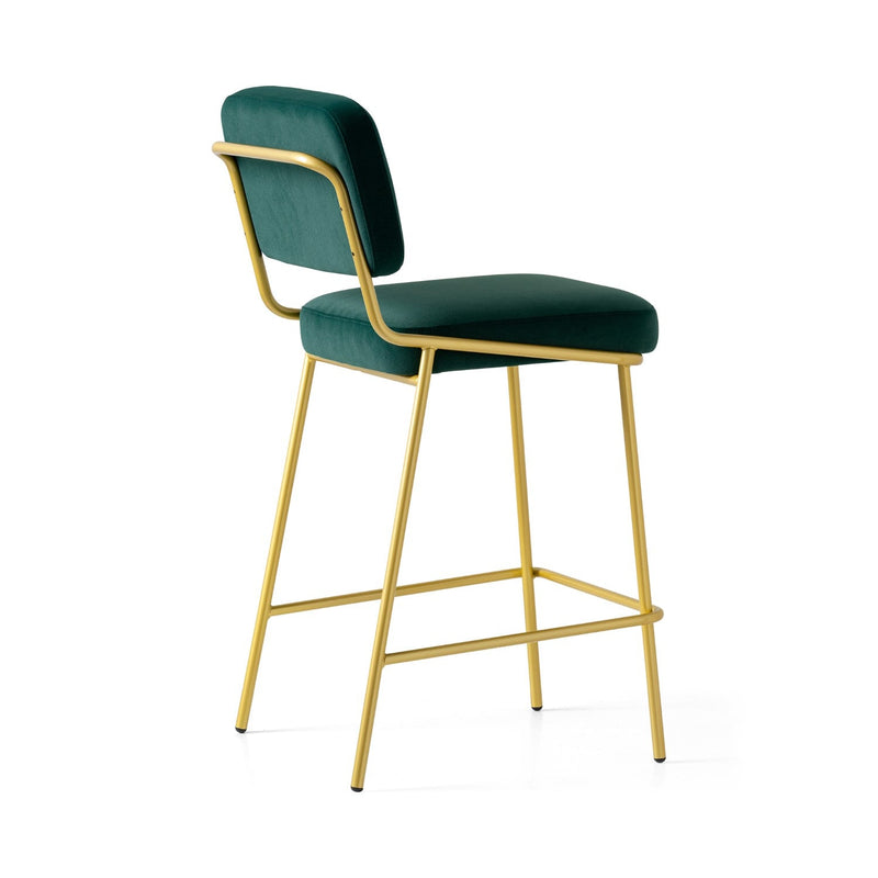 media image for sixty painted brass metal counter stool by connubia cb213900033lslb00000000 20 221