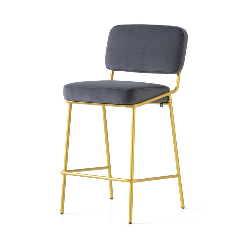 media image for sixty painted brass metal counter stool by connubia cb213900033lslb00000000 21 246
