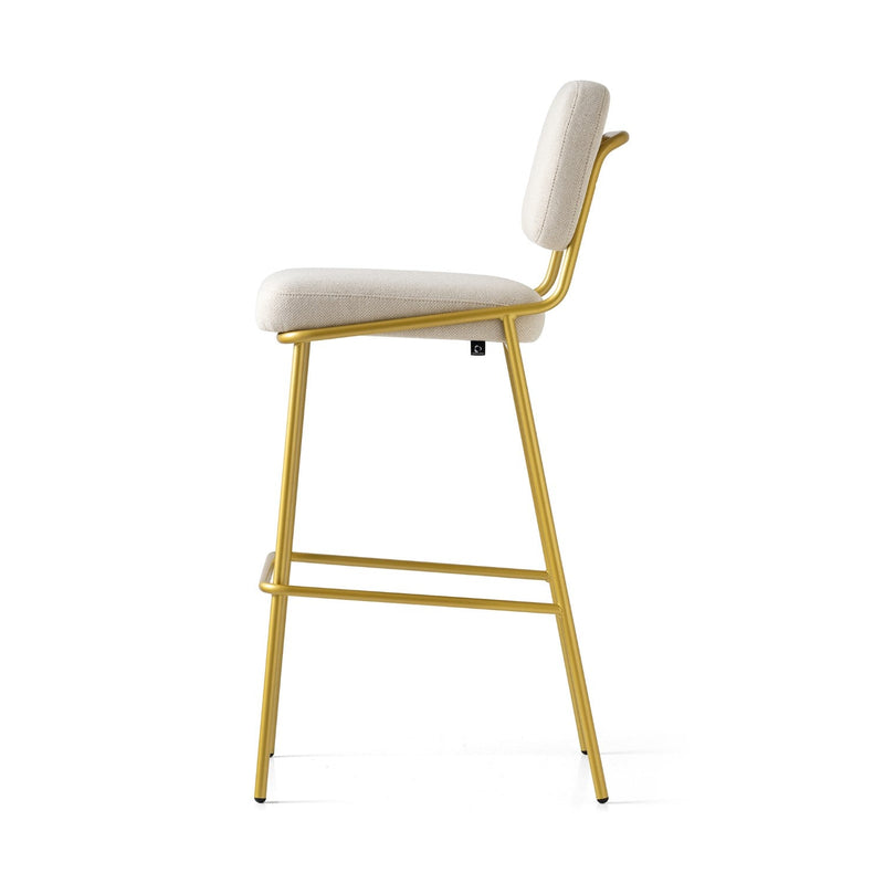 media image for sixty painted brass metal bar stool by connubia cb214000033lslb00000000 27 223