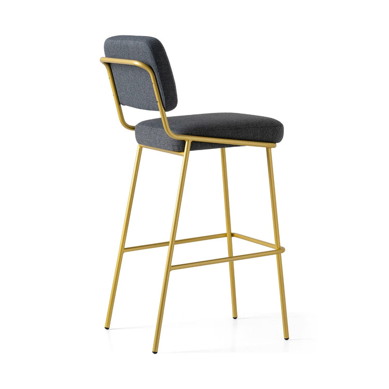 media image for sixty painted brass metal bar stool by connubia cb214000033lslb00000000 4 21