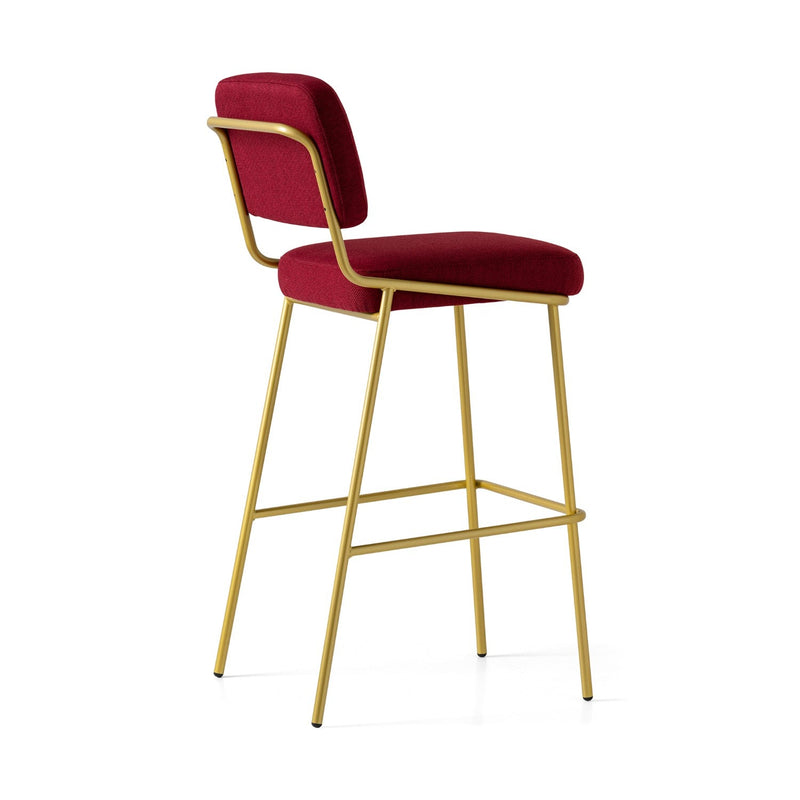 media image for sixty painted brass metal bar stool by connubia cb214000033lslb00000000 8 289