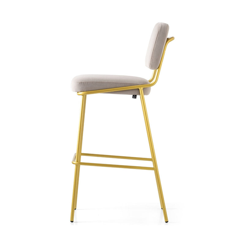 media image for sixty painted brass metal bar stool by connubia cb214000033lslb00000000 31 299