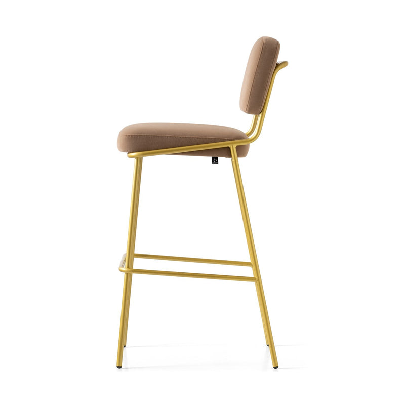 media image for sixty painted brass metal bar stool by connubia cb214000033lslb00000000 11 292