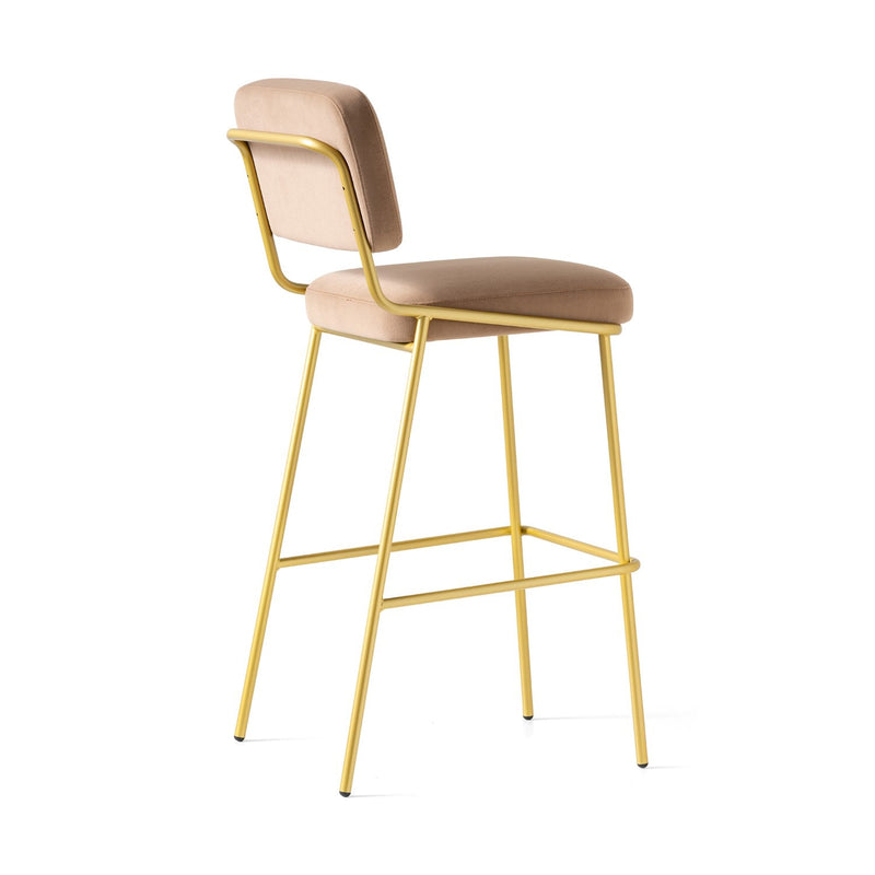 media image for sixty painted brass metal bar stool by connubia cb214000033lslb00000000 12 262