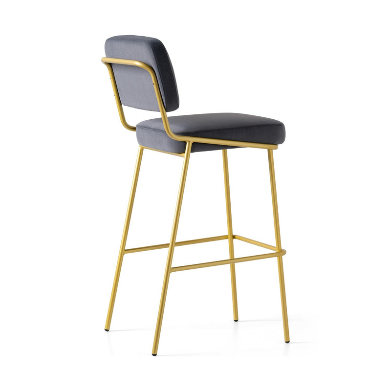 media image for sixty painted brass metal bar stool by connubia cb214000033lslb00000000 24 262