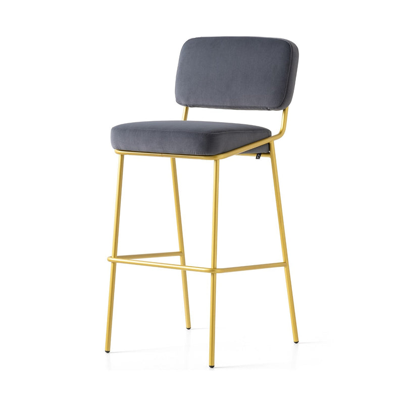 media image for sixty painted brass metal bar stool by connubia cb214000033lslb00000000 21 272
