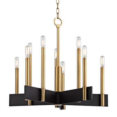 product image of Abrams 10 Light Chandelier by Hudson Valley Lighting 514