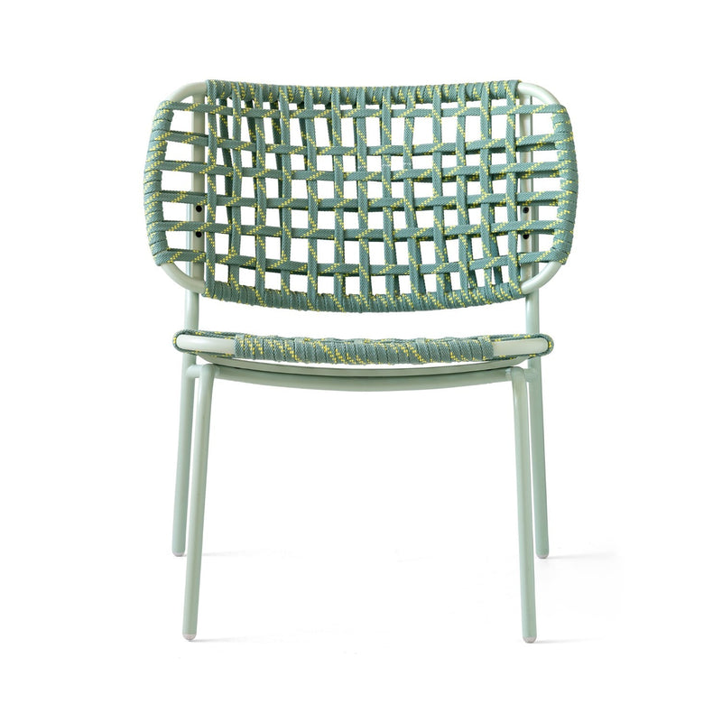 media image for yo matt thyme green metal garden chair by connubia cb350501d08lstc00000000 2 291