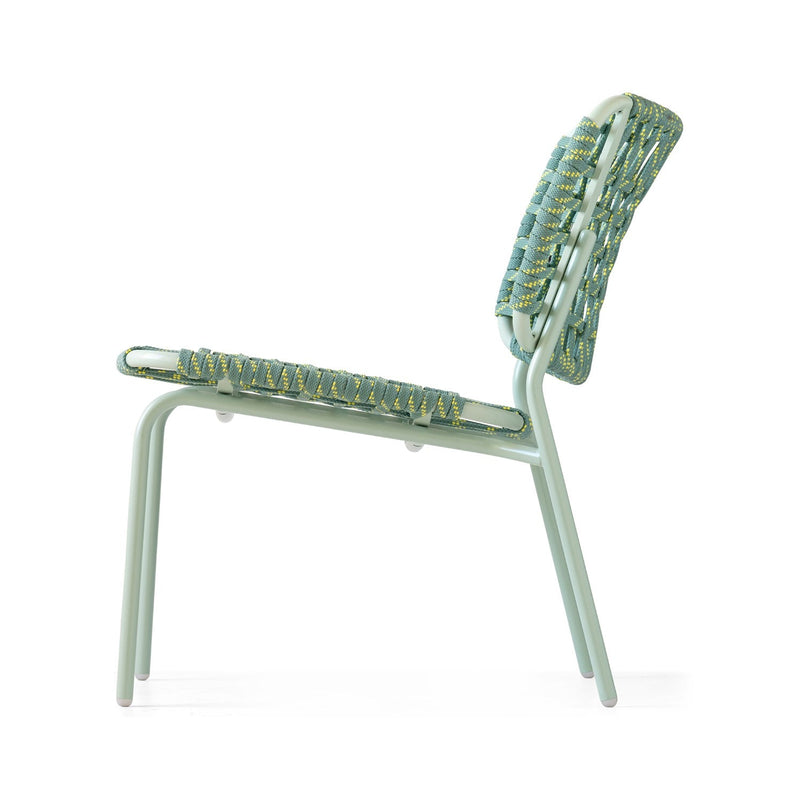 media image for yo matt thyme green metal garden chair by connubia cb350501d08lstc00000000 3 23
