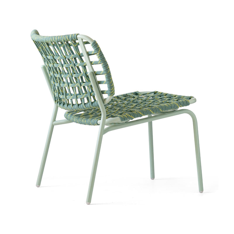 media image for yo matt thyme green metal garden chair by connubia cb350501d08lstc00000000 4 219