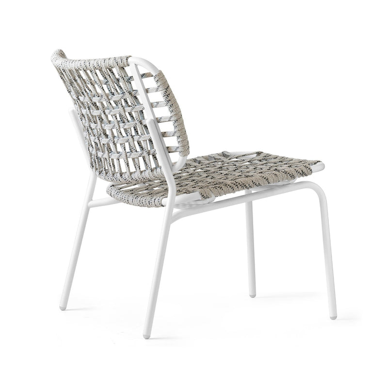 media image for yo matt optic white metal garden chair by connubia cb350501d094sta00000000 4 248