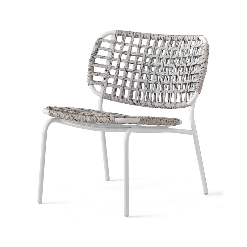media image for yo matt optic white metal garden chair by connubia cb350501d094sta00000000 1 259