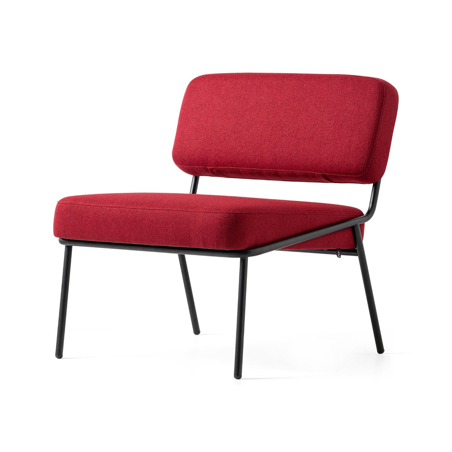 Shop Sixty Black Leg Lounge Chair | Burke Decor