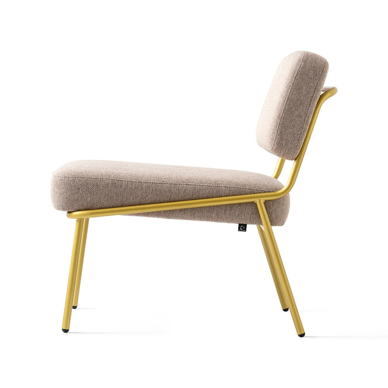 media image for sixty painted brass metal lounge chair by connubia cb350900033lslb00000000 15 232
