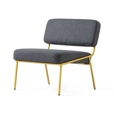 product image for sixty painted brass metal lounge chair by connubia cb350900033lslb00000000 1 9
