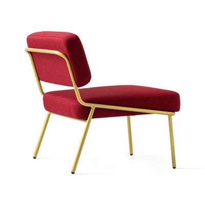 product image for sixty painted brass metal lounge chair by connubia cb350900033lslb00000000 8 8