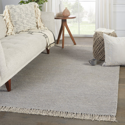 product image for Skye Handmade Solid Rug in Gray 10
