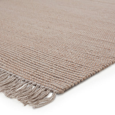 product image for Skye Handmade Solid Rug in Tan & Light Gray 25