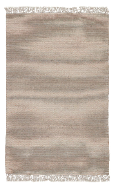 product image for Skye Handmade Solid Rug in Tan & Light Gray 57