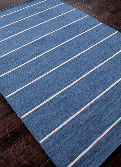product image for Coastal Living Dhurries Collection Cape Cod Rug in Dark Denim design by Jaipur Living 39