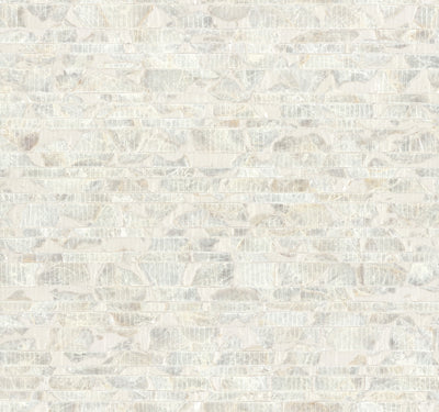 product image of sample capiz offering white pearl wallpaper from carol benson cobb signature collection by york wallcoverings 1 520
