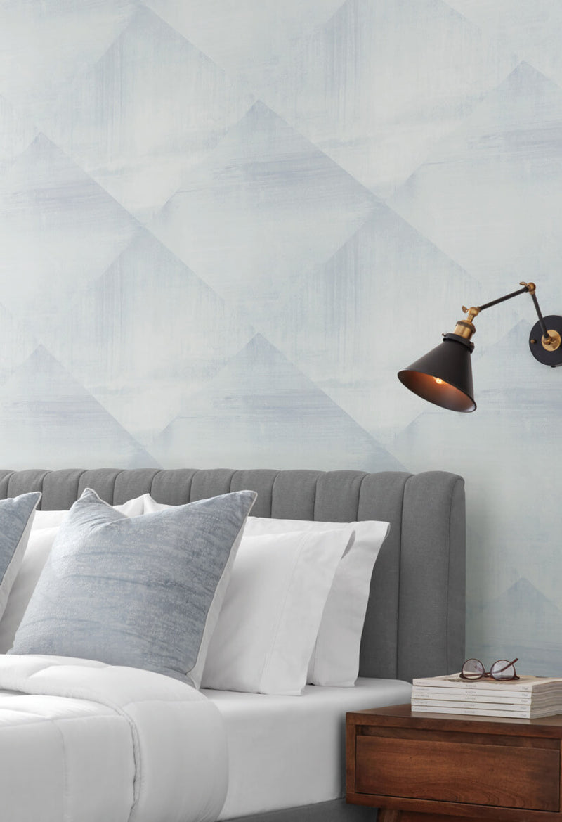 media image for Clay Blue Wallpaper from Carol Benson-Cobb Signature Collection by York Wallcoverings 212