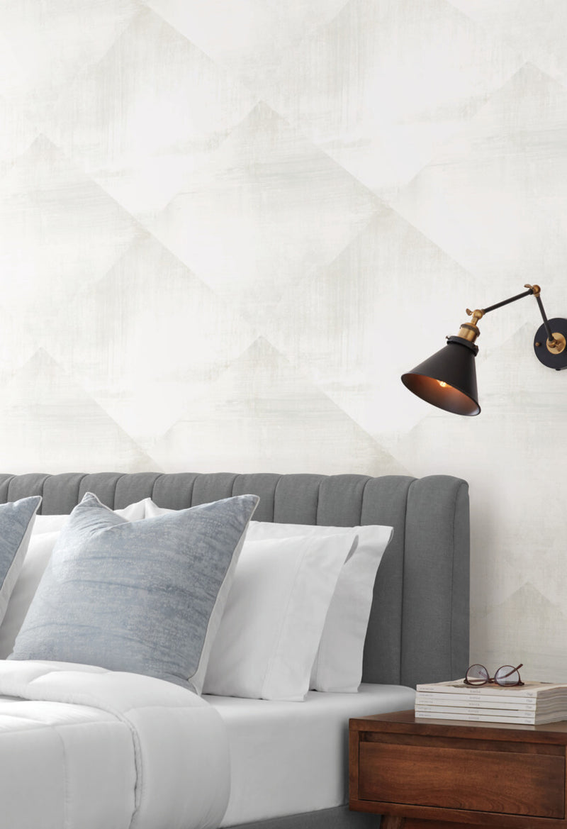 media image for Clay White Wallpaper from Carol Benson-Cobb Signature Collection by York Wallcoverings 239