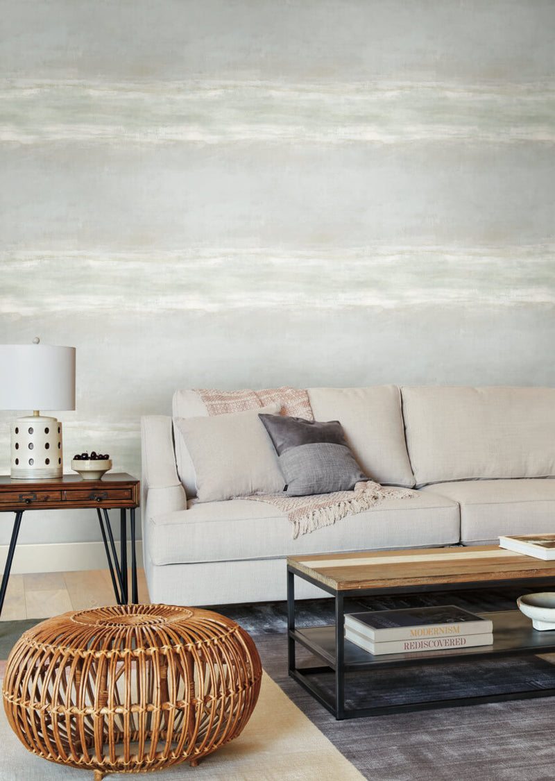 media image for Serene Reflection Mist Wallpaper from Carol Benson-Cobb Signature Collection by York Wallcoverings 293