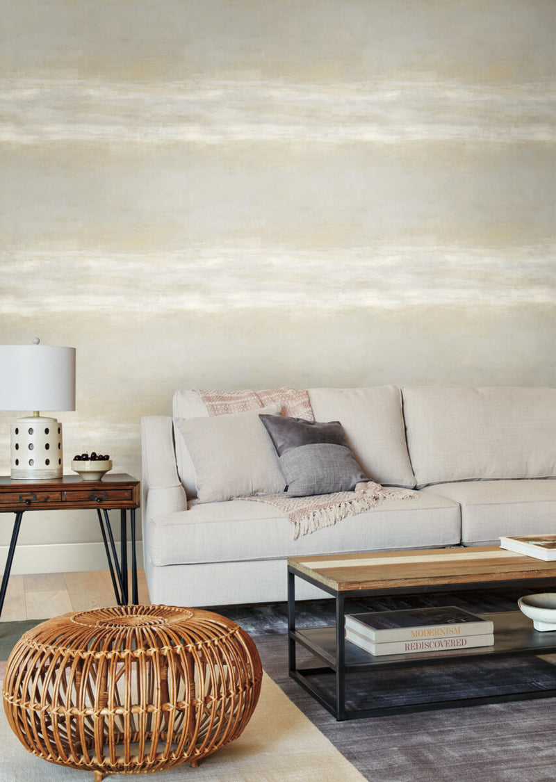 media image for Serene Reflection Fog Wallpaper from Carol Benson-Cobb Signature Collection by York Wallcoverings 254