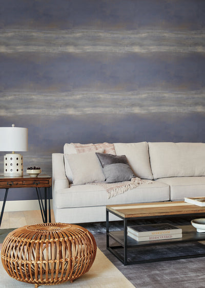 product image for Serene Reflection Navy Wallpaper from Carol Benson-Cobb Signature Collection by York Wallcoverings 21