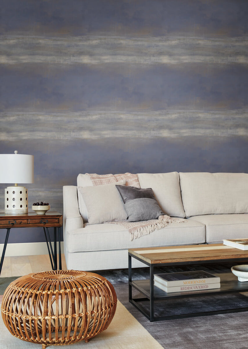 media image for Serene Reflection Navy Wallpaper from Carol Benson-Cobb Signature Collection by York Wallcoverings 261