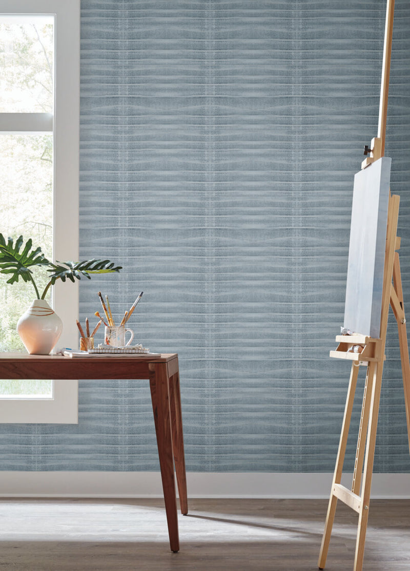 media image for Grey Stone Blue Wallpaper from Carol Benson-Cobb Signature Collection by York Wallcoverings 226