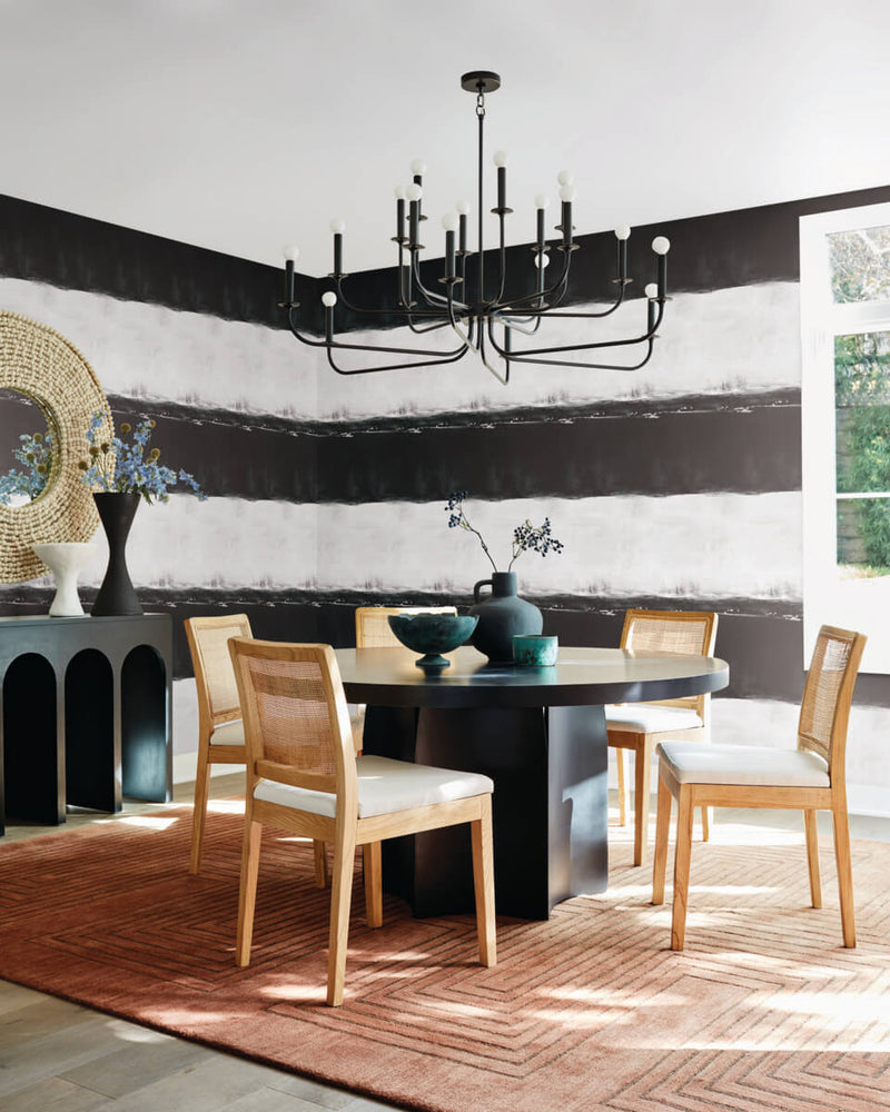 media image for Ink Wash Black Wallpaper from Carol Benson-Cobb Signature Collection by York Wallcoverings 250