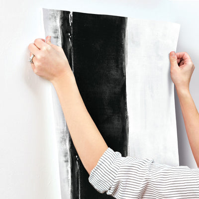 product image for Ink Wash Black Wallpaper from Carol Benson-Cobb Signature Collection by York Wallcoverings 44