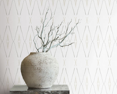 product image for Artifact Silhouettes Natural Wallpaper from Carol Benson-Cobb Signature Collection by York Wallcoverings 21