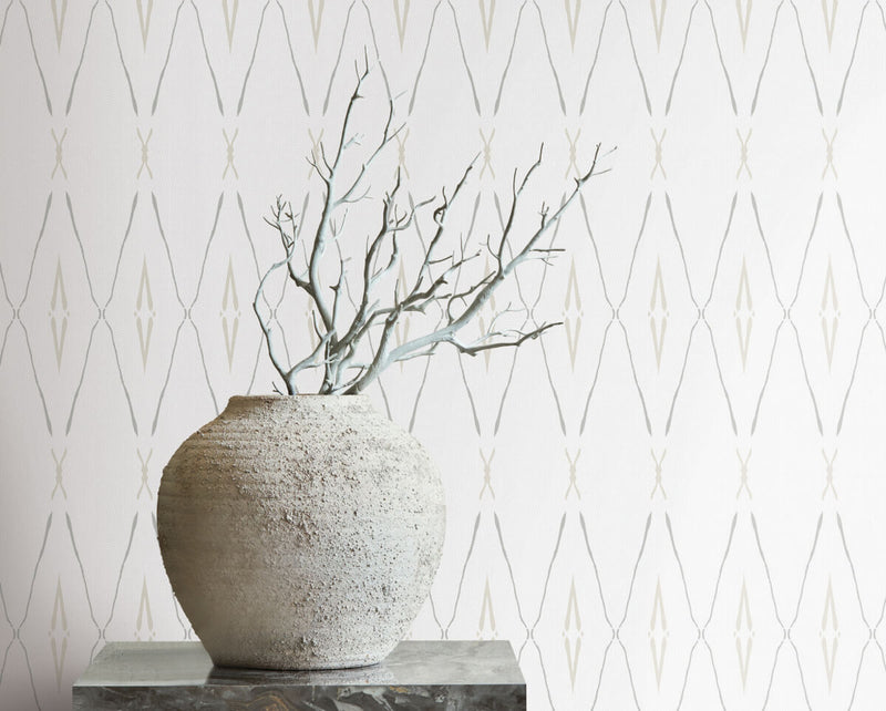 media image for Artifact Silhouettes Natural Wallpaper from Carol Benson-Cobb Signature Collection by York Wallcoverings 298