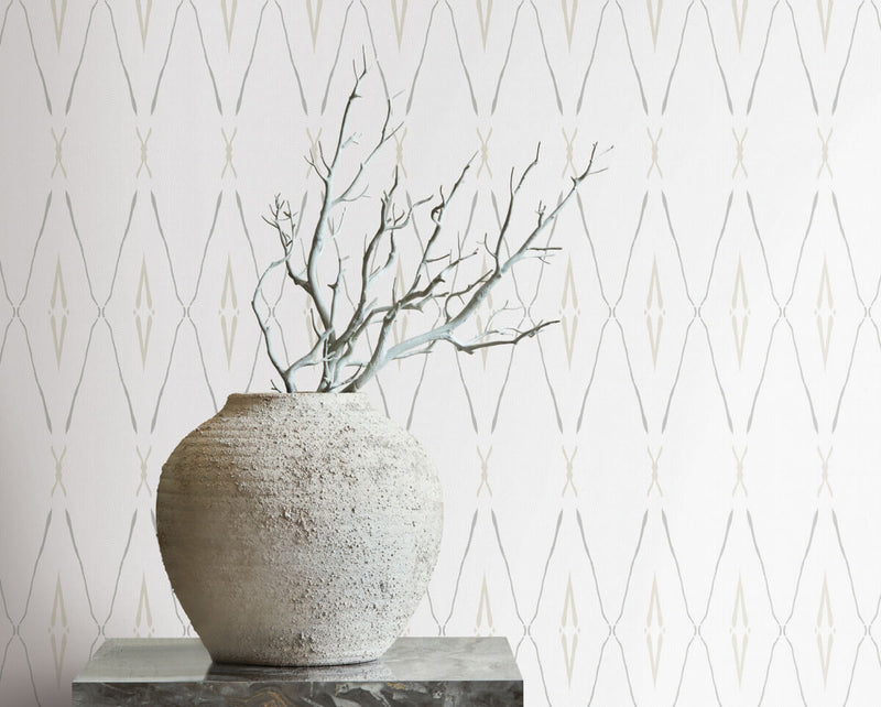 media image for Artifact Silhouettes Natural Wallpaper from Carol Benson-Cobb Signature Collection by York Wallcoverings 23